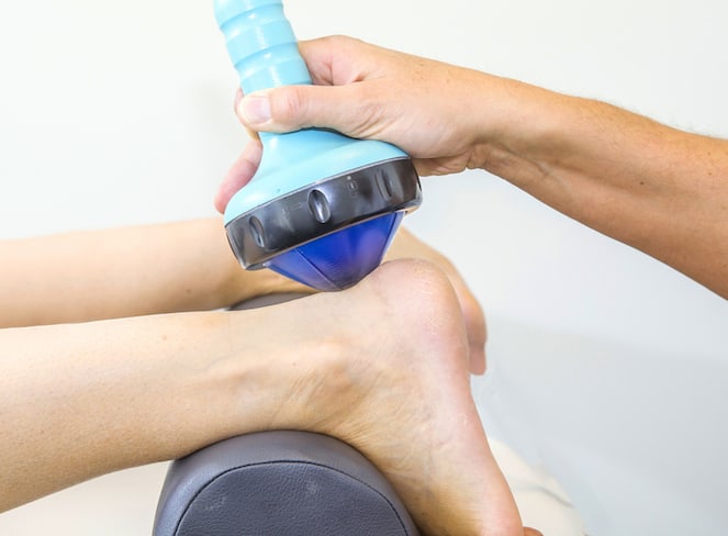 shockwave therapy on ankle